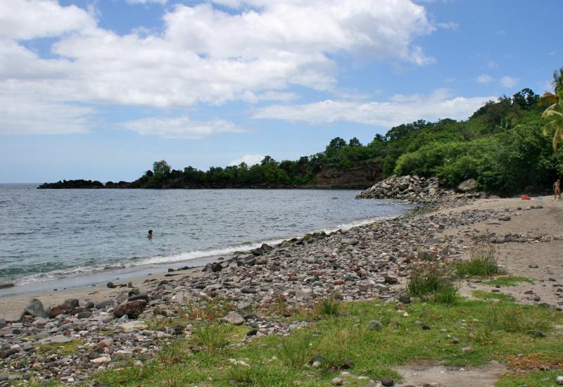 Grande Anse Duché. Une plage au naturel