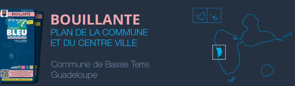 Téléchargez la carte PDF de la commune Bouillante en Guadeloupe