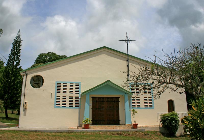 Chapelle de Fatima - Le Moule, Guadeloupe : façade