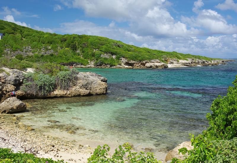 Guadeloupe - Saint-François. L'anse à la Baie Guadeloupe - Saint-François. L'anse à la Baie