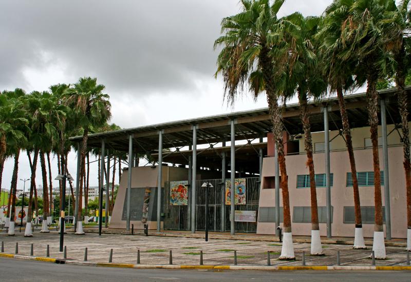 Ville des Abymes, Guadeloupe. Le Centre Culturel de Sonis