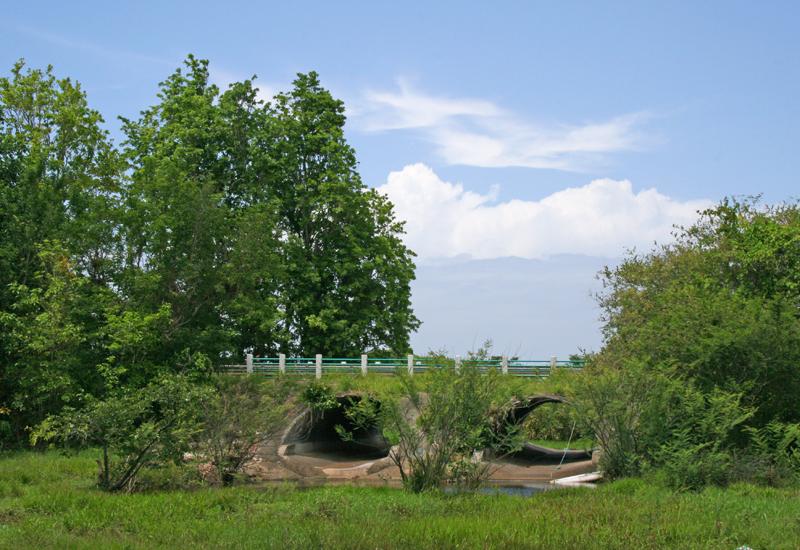 Le pont Gaschet, sur le nationale 6