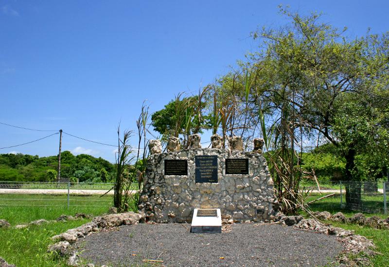 Mémorial aux victimes de 1925, au cœur du site de l'ancienne usine de Duval 