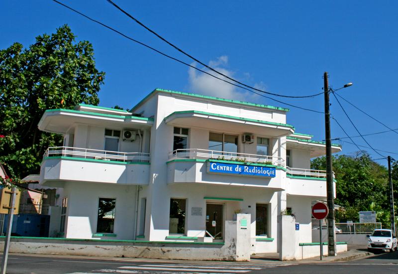La Maison Monnerville à Morne-à-l'Eau abrite aujourd'hui un centre de radiologie