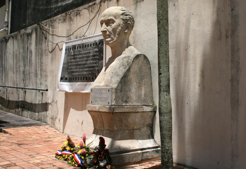Buste de Schœlcher exécuté par Bogino