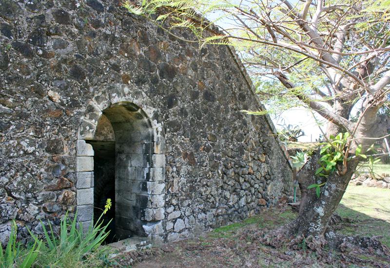 Fort Napoléon - Terre de Haut, Les Saintes - Guadeloupe : casemate