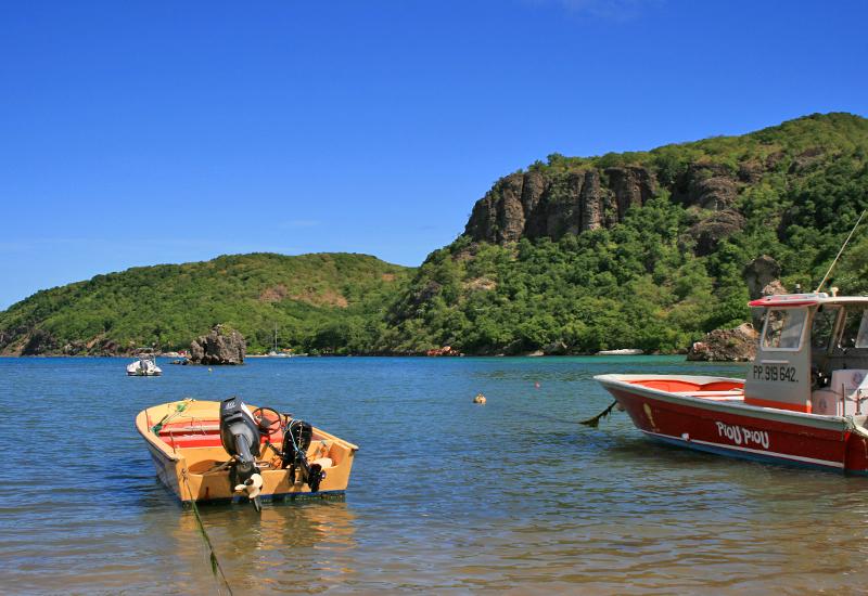 Baie de Marigot, un lieu de mouillage pour les pêcheurs