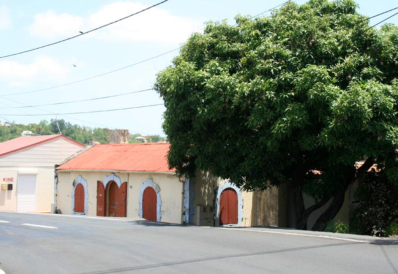 Bouillante, Guadeloupe. Ancienne geôle, située rue Albert Racon