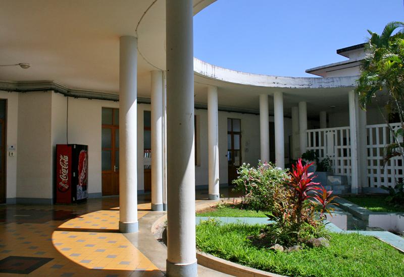Palais de justice de Basse-Terre. Classé depuis 2007 aux monuments historiques