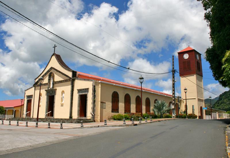 Eglise Saint-Augustin, Saint-Claude. L'ensemble a été restauré en 1970