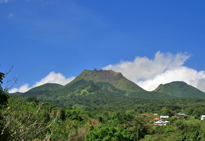 Saint-Claude, le volcan de la Soufrière