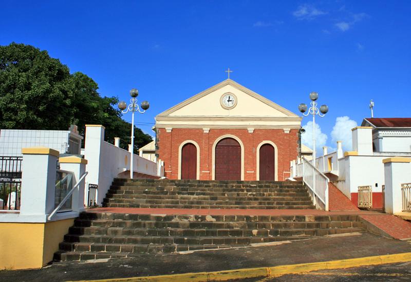 Eglise Sainte-Rose de Lima, une façade aux allures sud-américaines