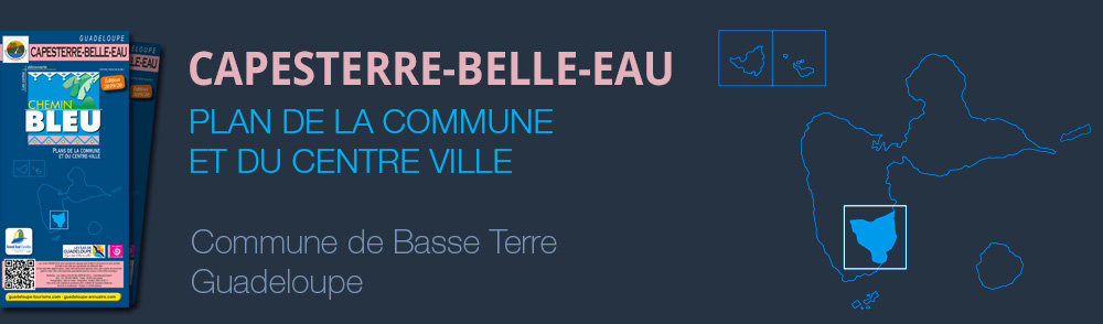 Téléchargez la carte PDF de la commune Capesterre-Belle-Eau en Guadeloupe