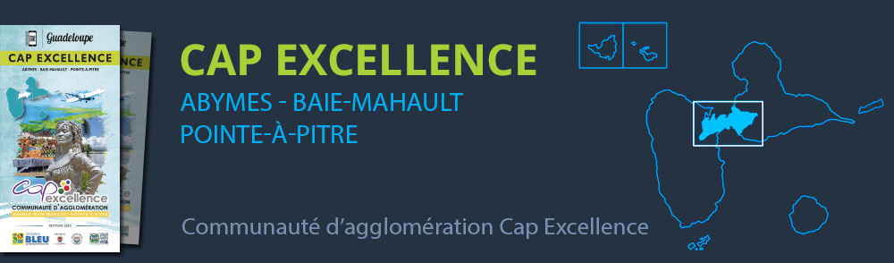 Téléchargez la carte PDF de Cap Excellence en Guadeloupe