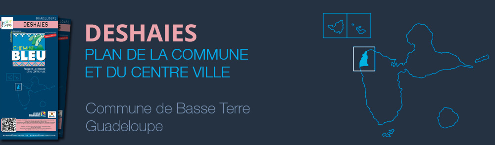 Téléchargez la carte PDF de la commune Deshaies en Guadeloupe