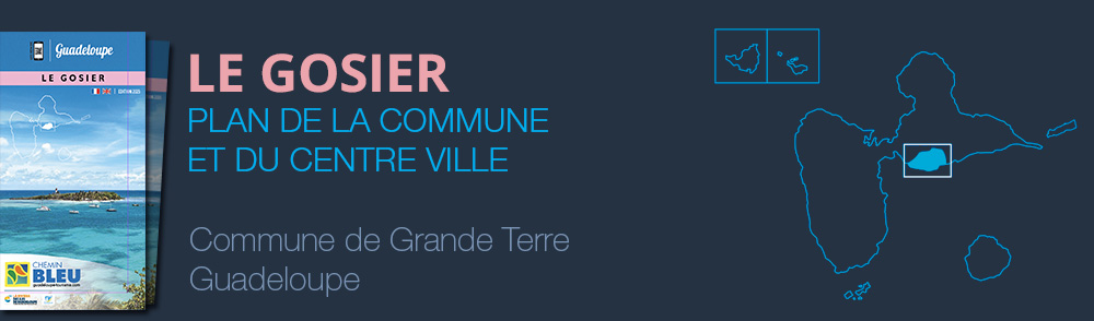Téléchargez la carte PDF de la commune Le Gosier en Guadeloupe