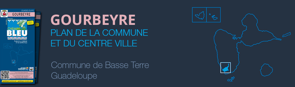 Téléchargez la carte PDF de la commune Gourbeyre en Guadeloupe