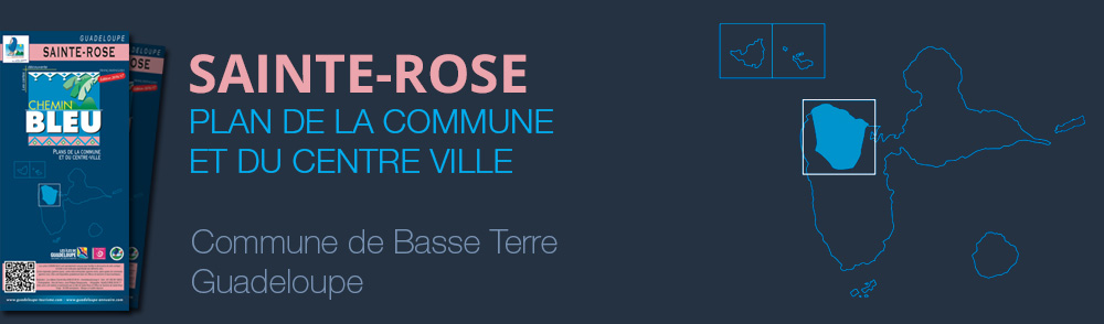 Téléchargez la carte PDF de la commune Sainte-Rose en Guadeloupe