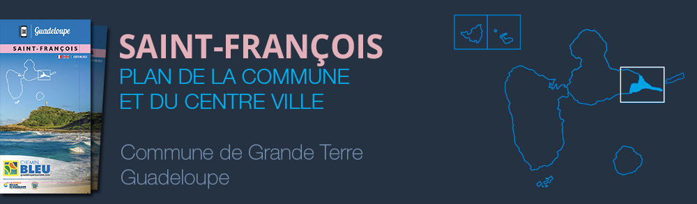 Téléchargez la carte PDF de la commune Saint-François en Guadeloupe